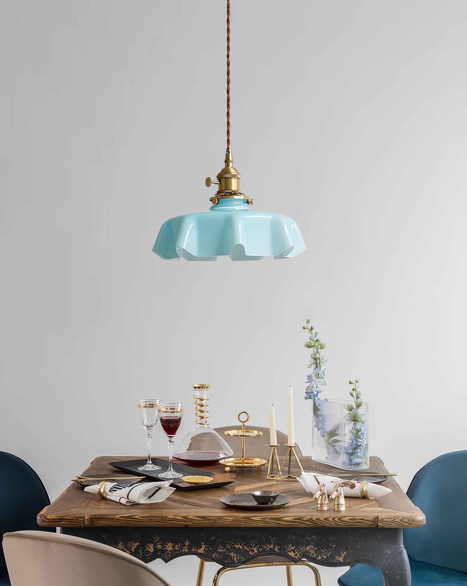 Lustra Suspension Fleur Française pour Salle à Manger