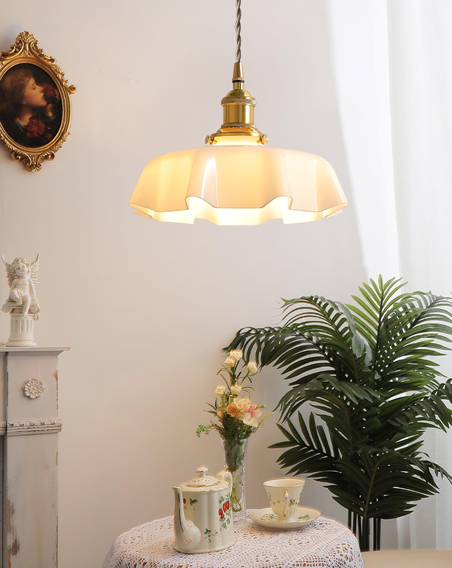 Lustra Suspension Fleur Française pour Salle à Manger