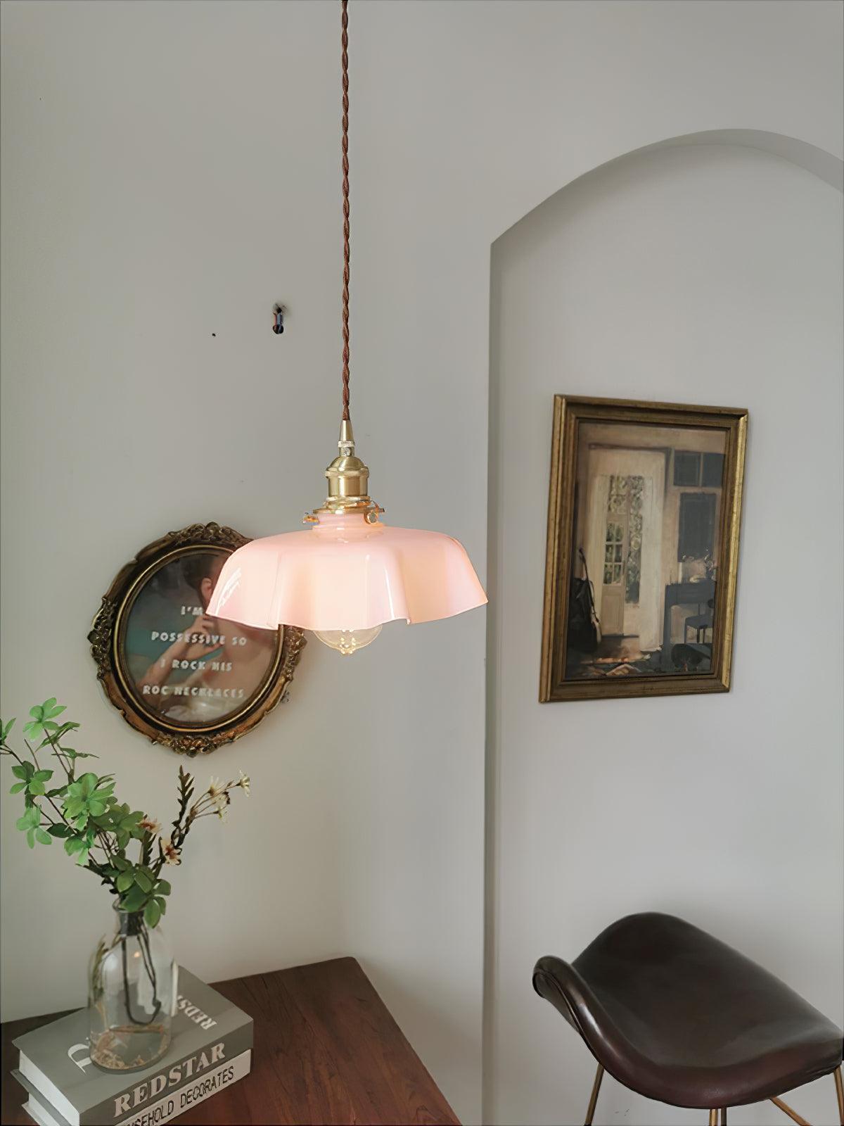 Lustra Suspension Fleur Française pour Salle à Manger