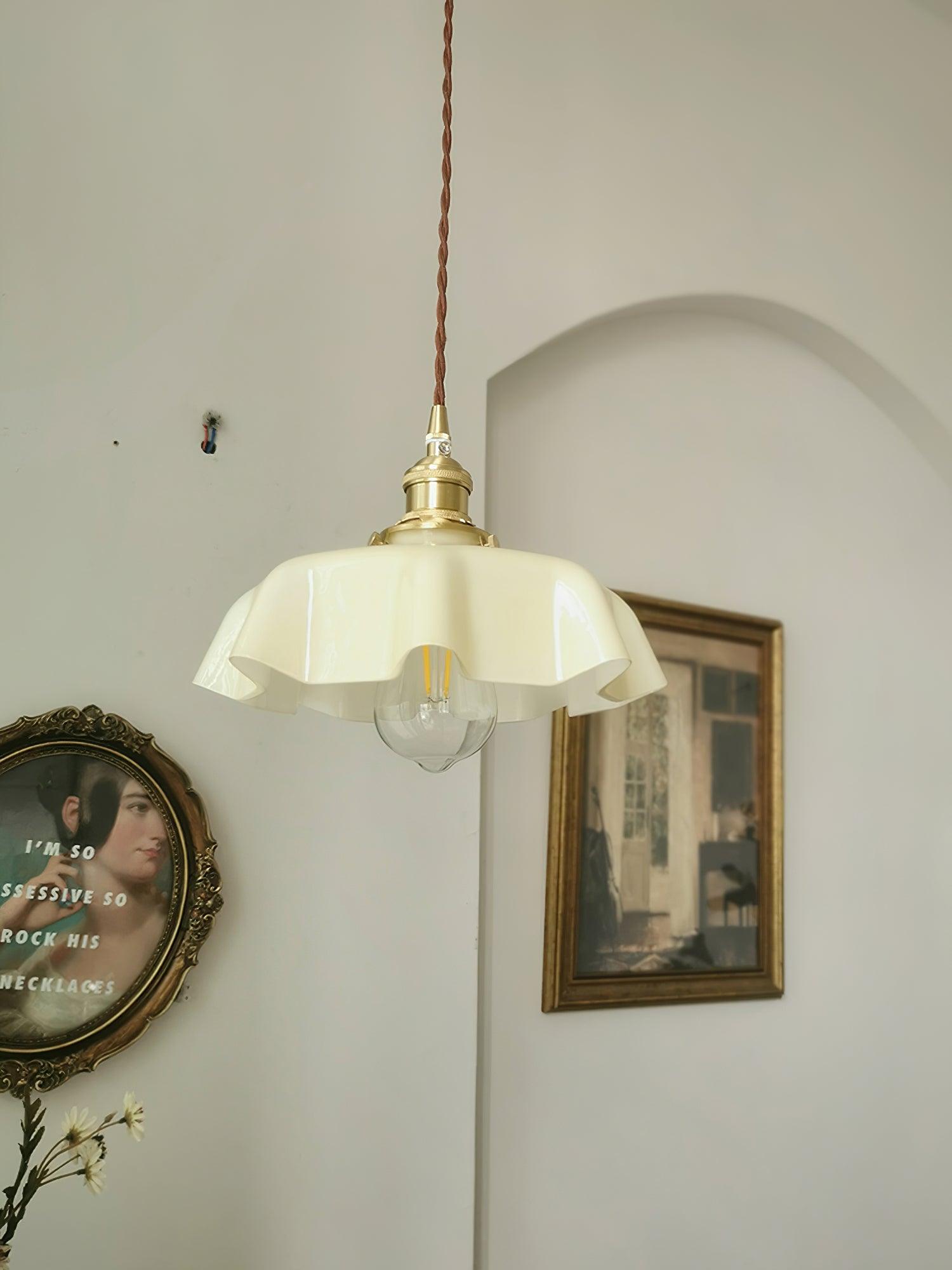 Lustra Suspension Fleur Française pour Salle à Manger