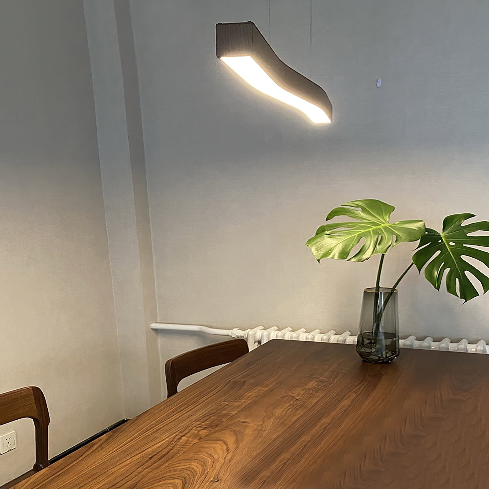 Ylen Suspension Nordique en Bois pour Salon