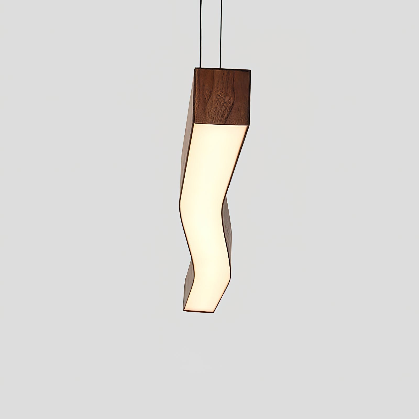 Ylen Suspension Nordique en Bois pour Salon