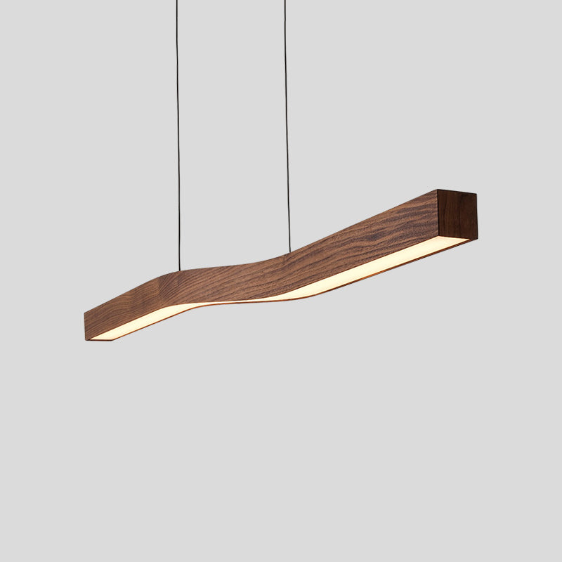 Ylen Suspension Nordique en Bois pour Salon
