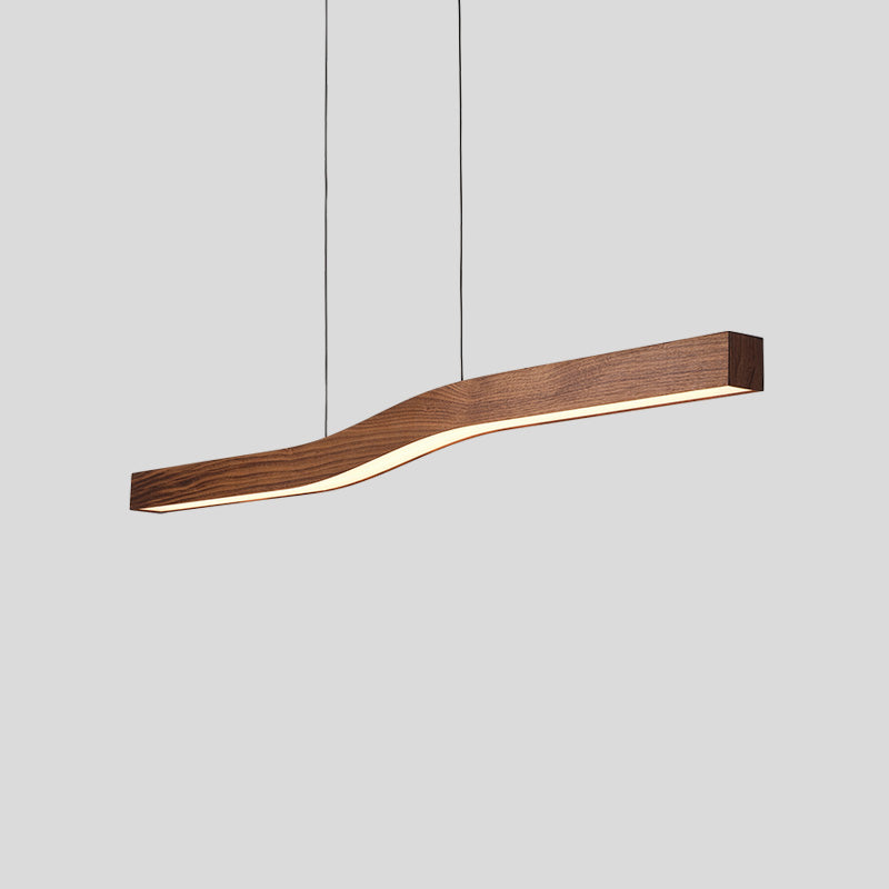 Ylen Suspension Nordique en Bois pour Salon