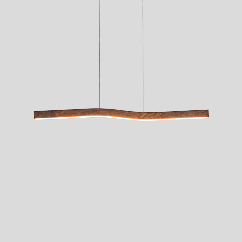 Ylen Suspension Nordique en Bois pour Salon