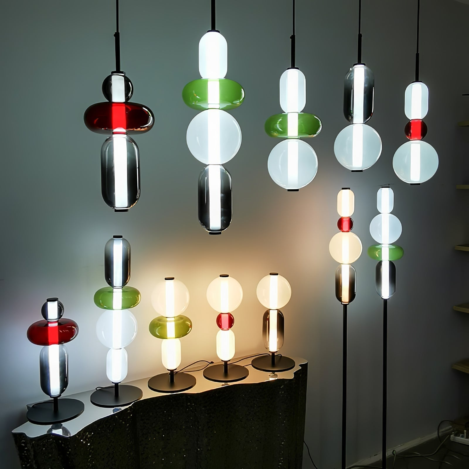 Orba Suspension en Verre Cristallisé