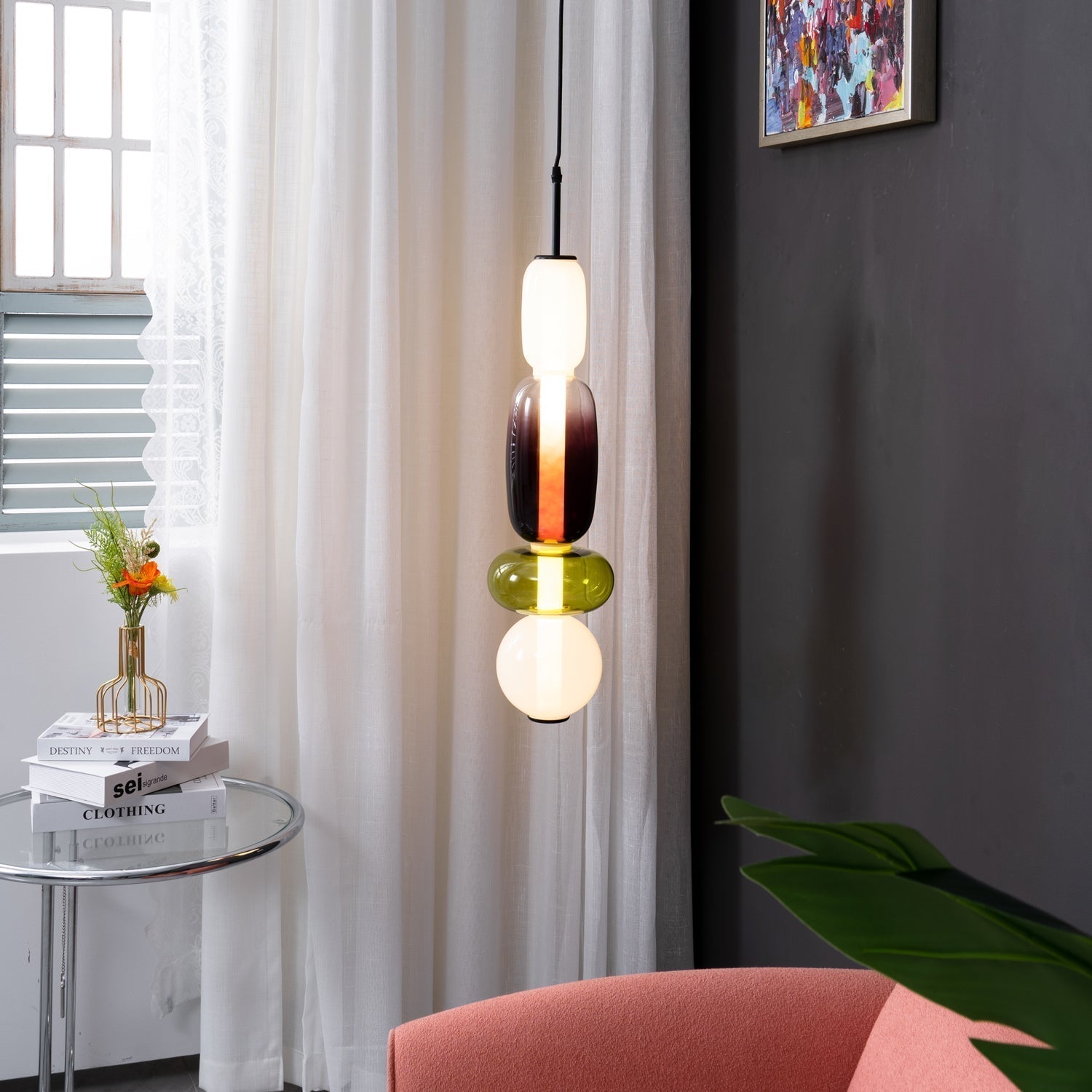 Orba Suspension en Verre Cristallisé