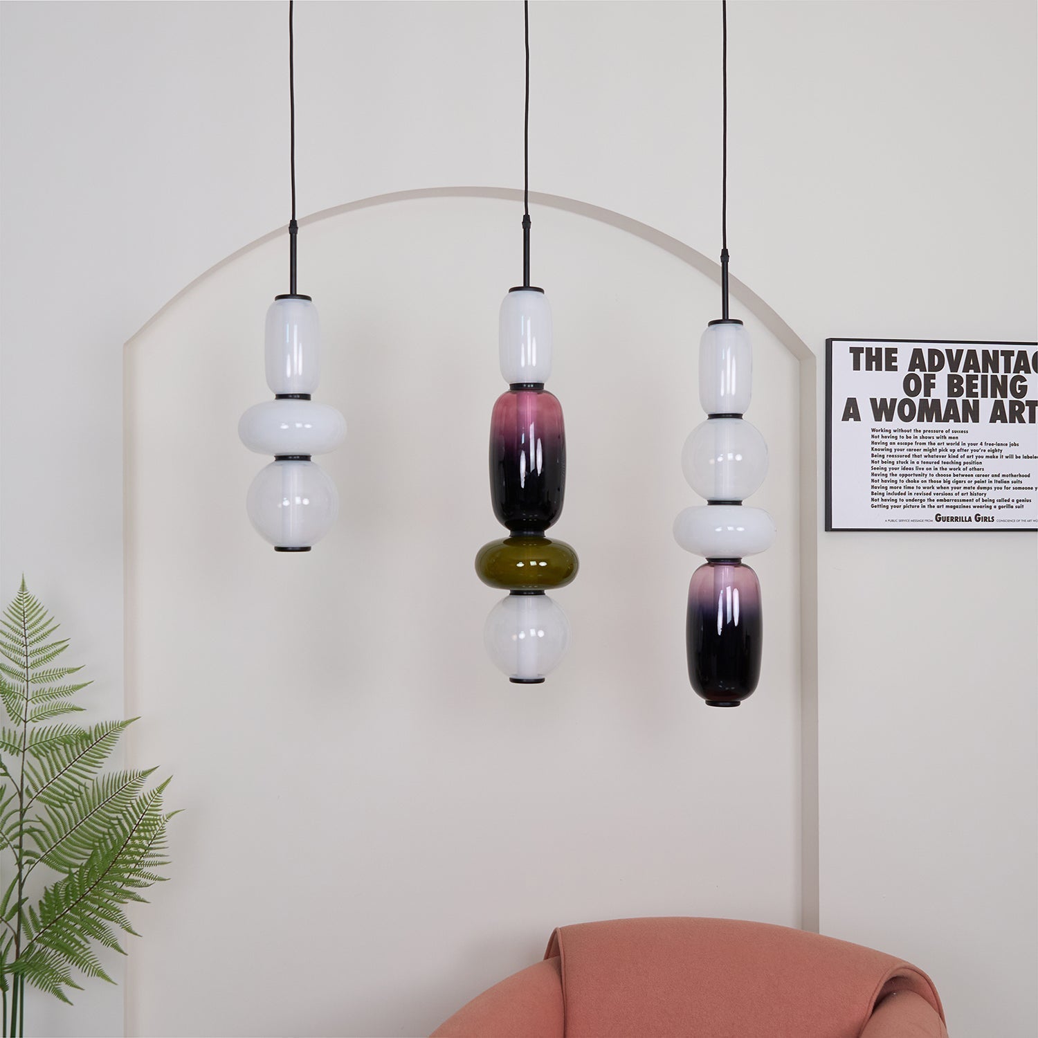 Orba Suspension en Verre Cristallisé