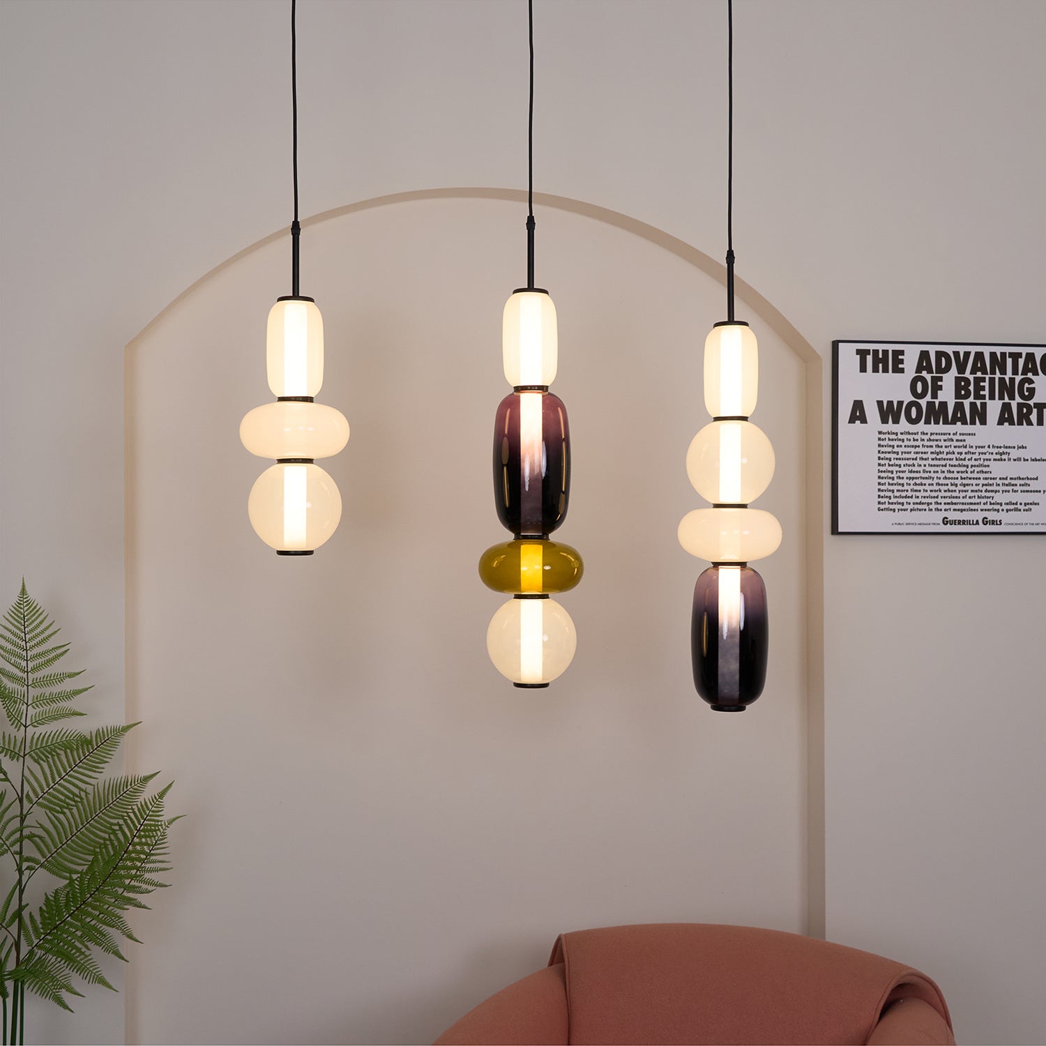 Orba Suspension en Verre Cristallisé