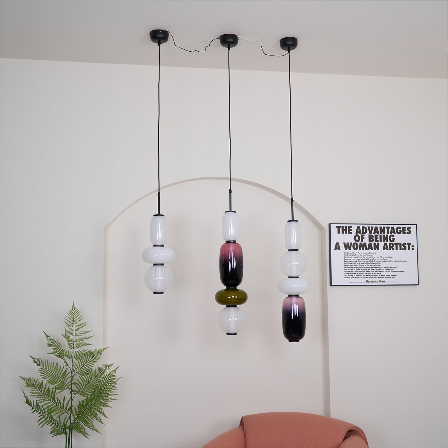 Orba Suspension en Verre Cristallisé