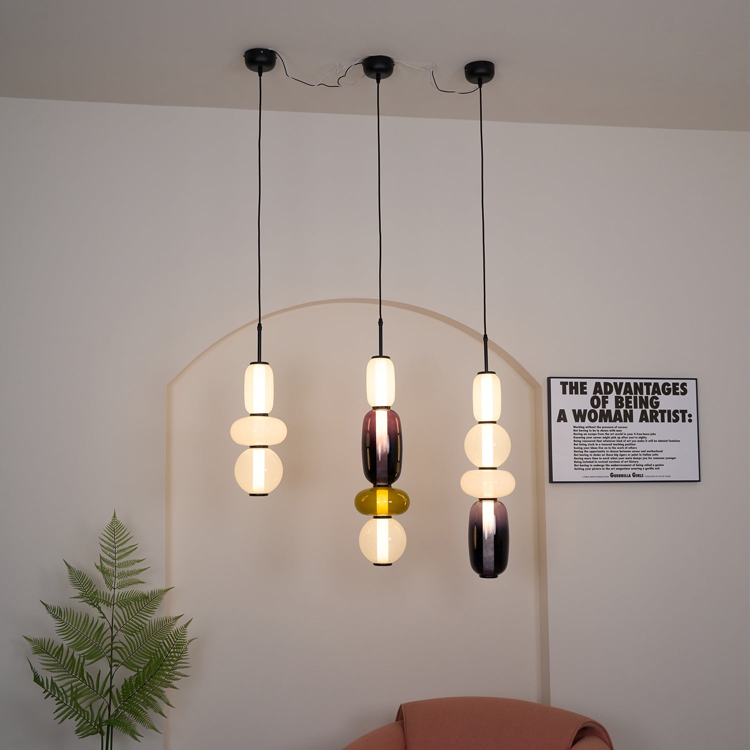Orba Suspension en Verre Cristallisé