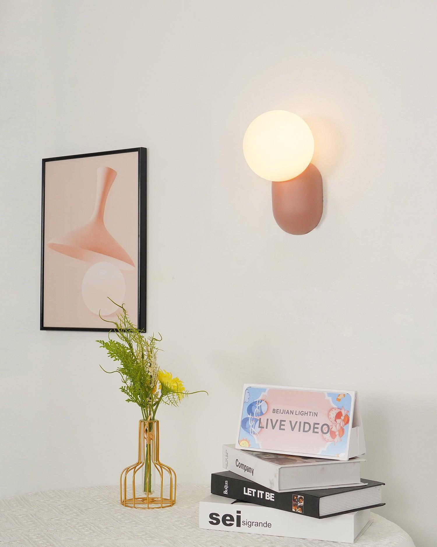 Lunara Applique Murale Globe Minimaliste