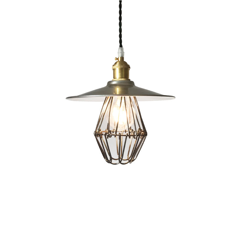 Stella Suspension en Métal Artistique Industriel Vintage