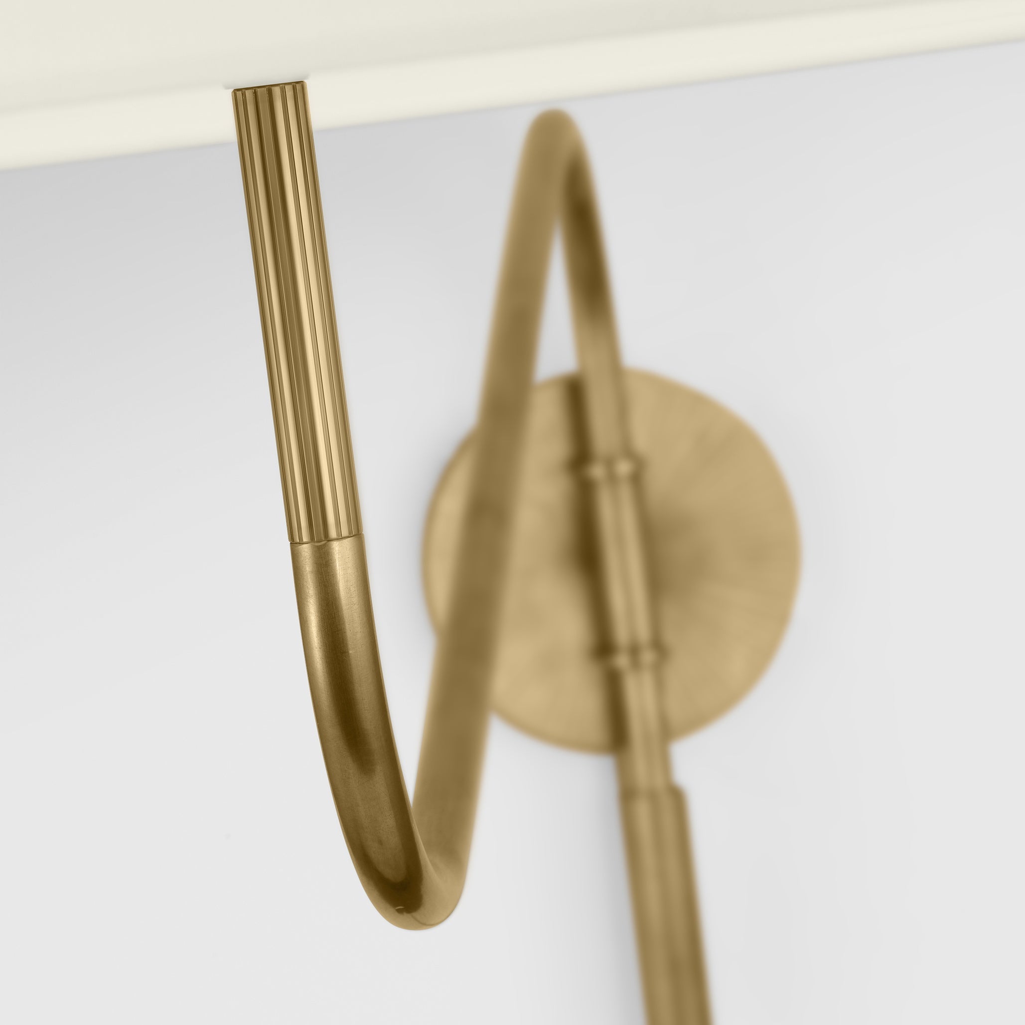 Terra Applique Murale en Tissu et Métal Minimaliste Moderne