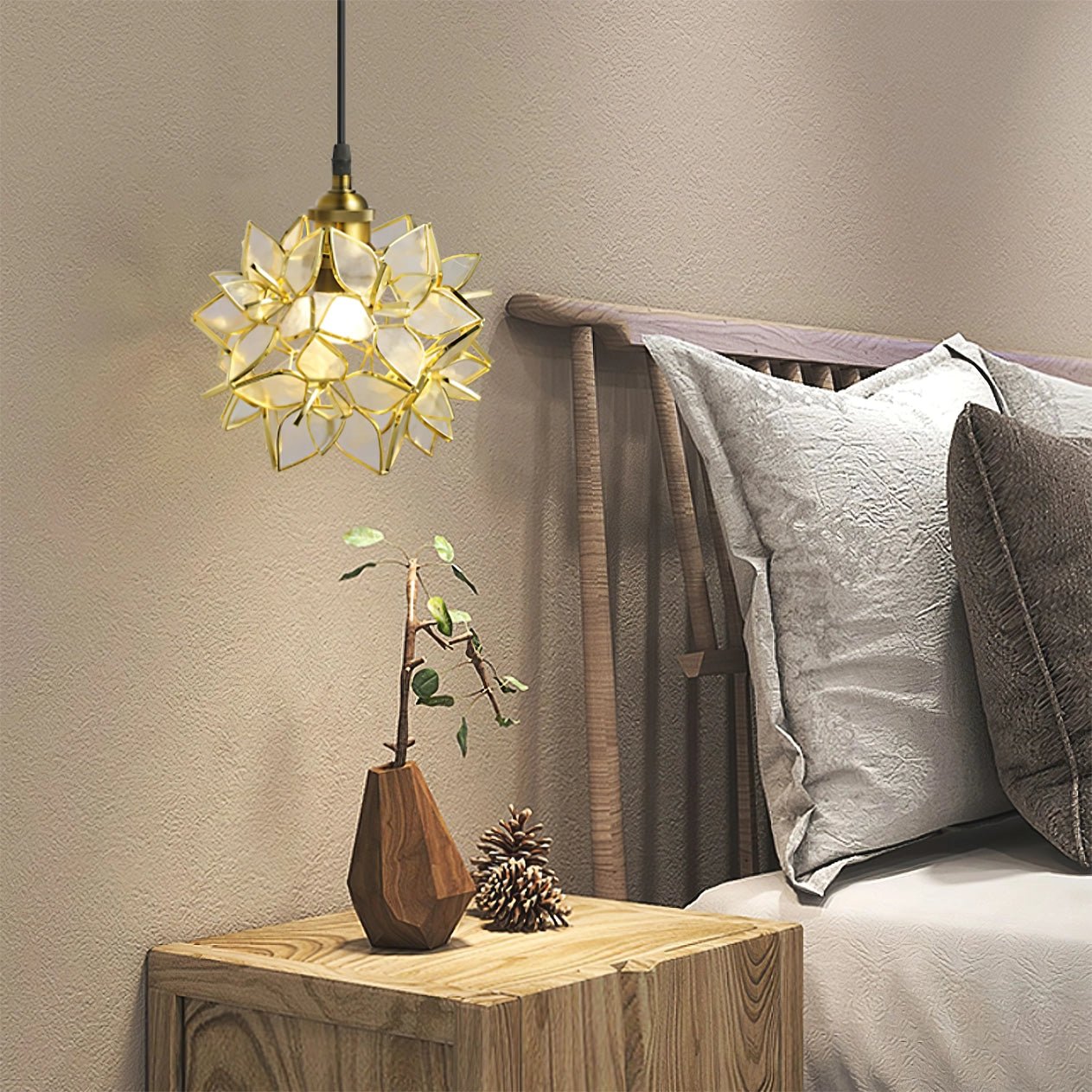 Amara Suspension en verre de luxe