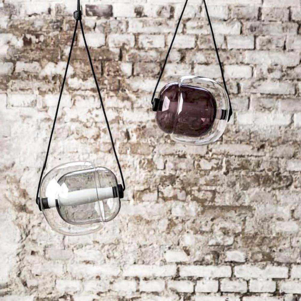 Orba Suspension Lampe en Verre Contemporain