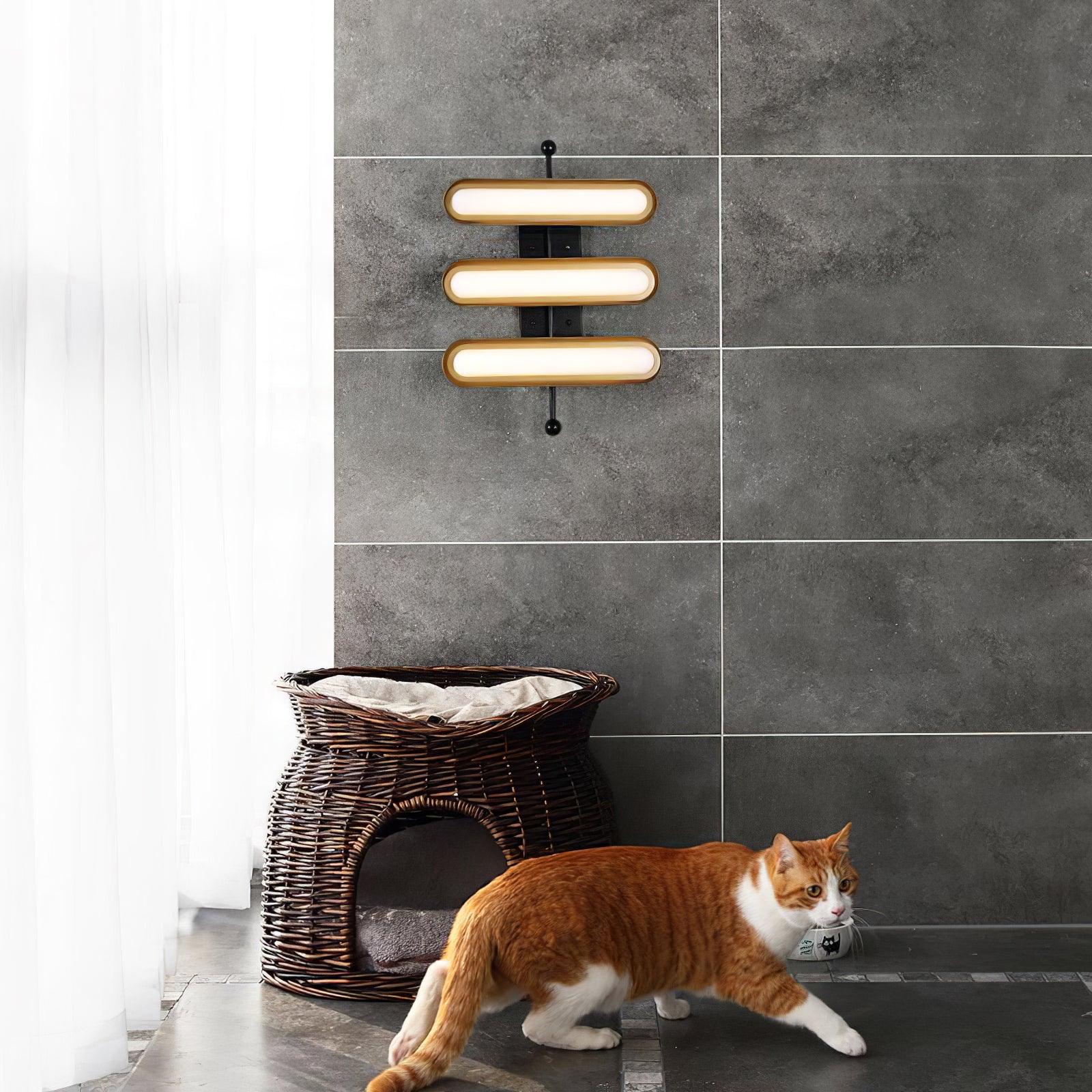 Oriel Applique murale industrielle en acrylique