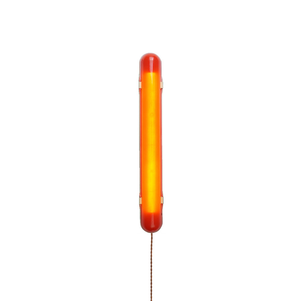 Vivid Applique Murale Plug-in en Plastique Rouge Minimaliste Moderne Joy