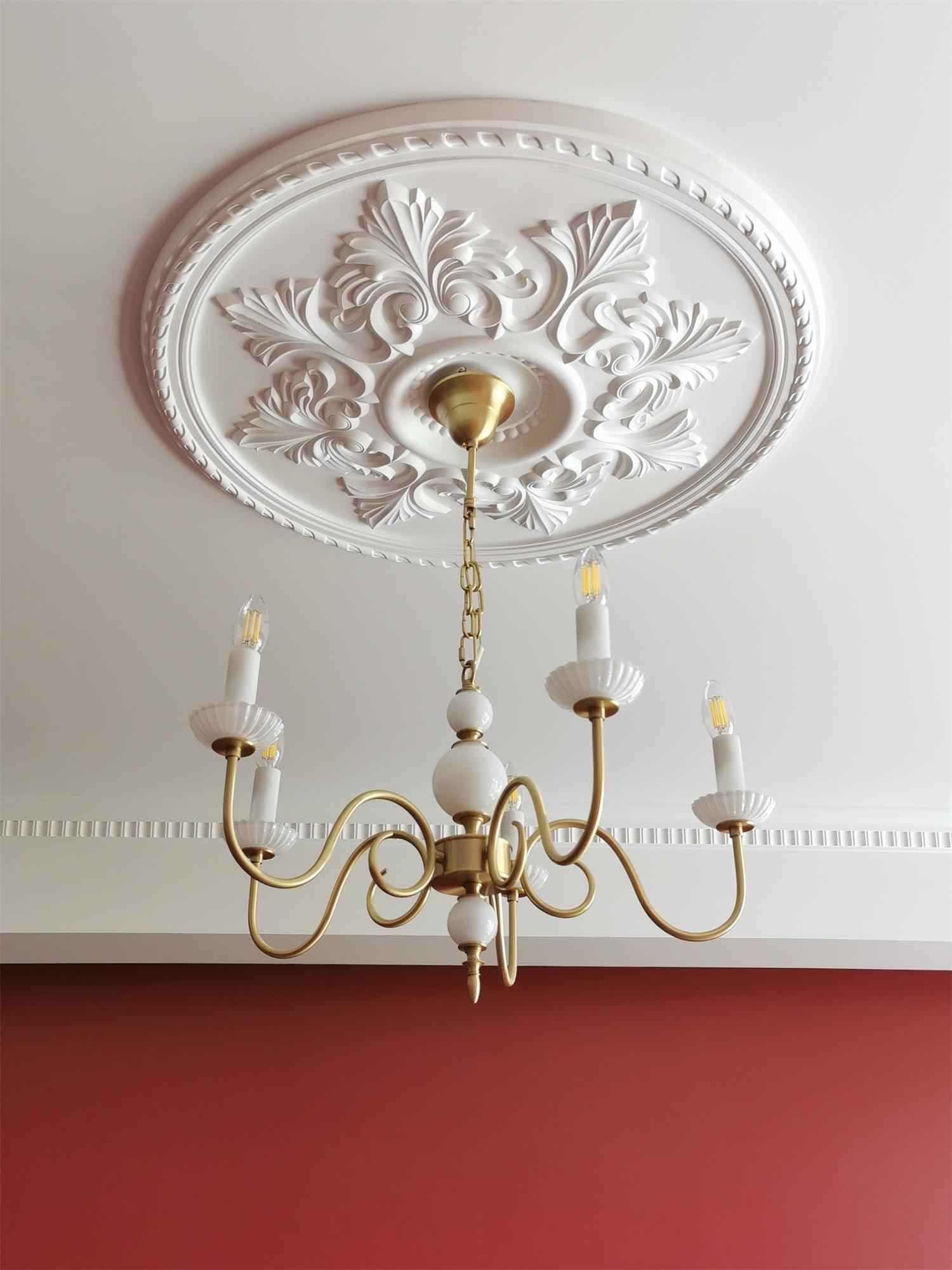 Lustra Lustre Carlita Doré Moderne