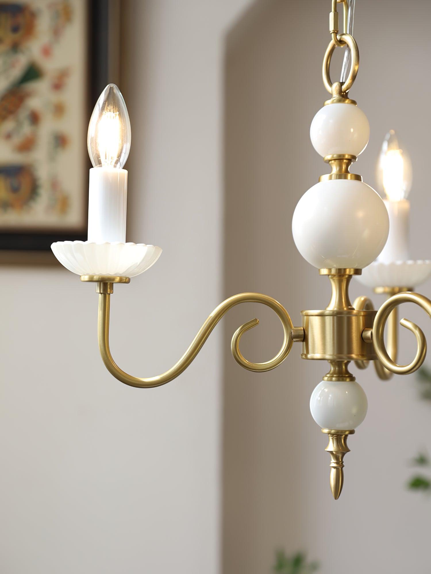 Lustra Lustre Carlita Doré Moderne