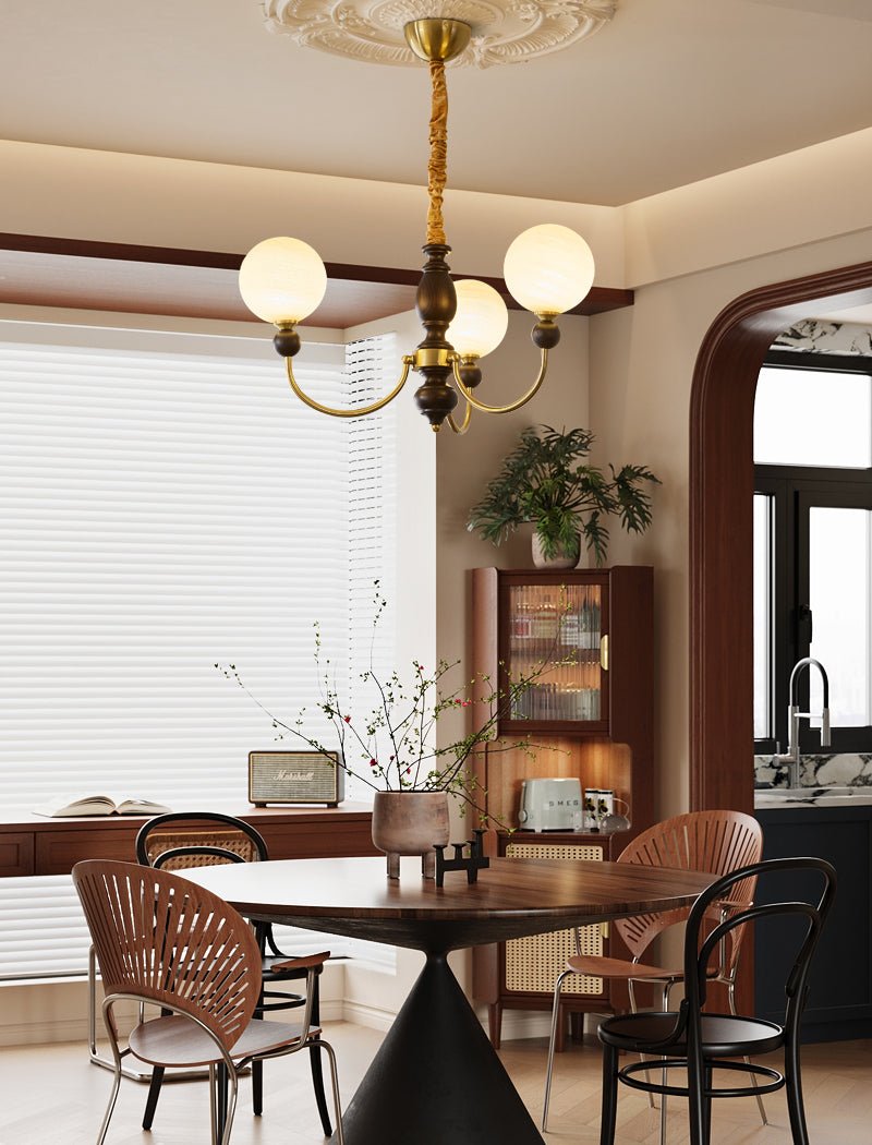Syvineth Lustre en Bois Premium