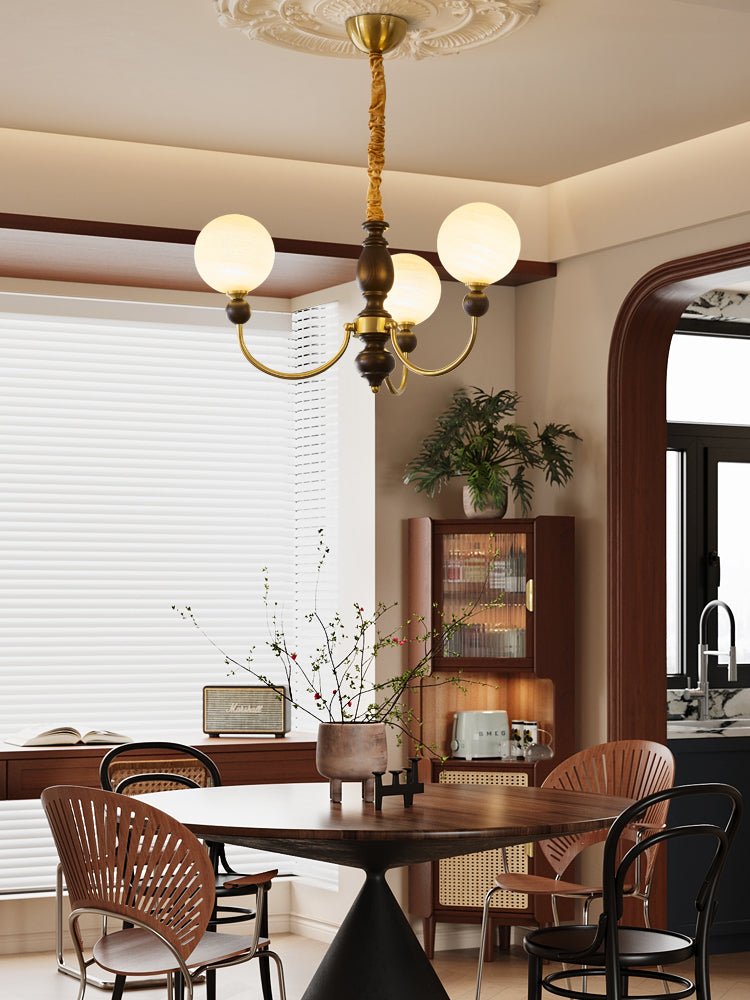Syvineth Lustre en Bois Premium