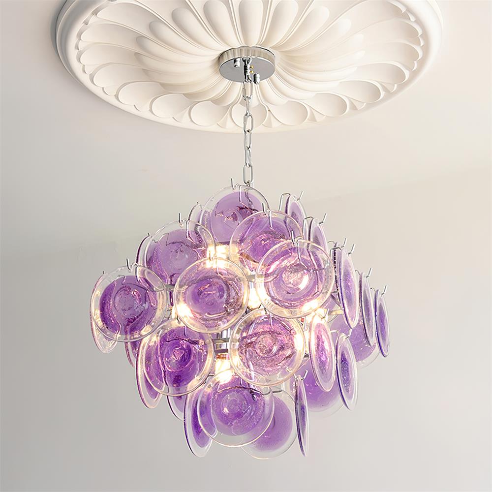 Carmosa Lustre en Verre Luxe