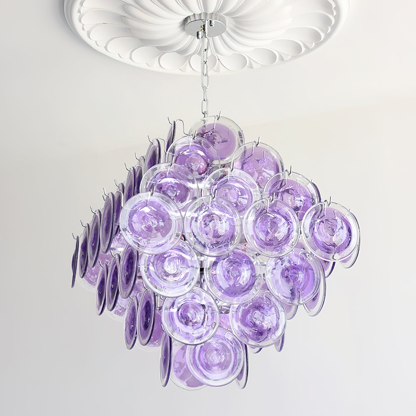 Carmosa Lustre en Verre Luxe