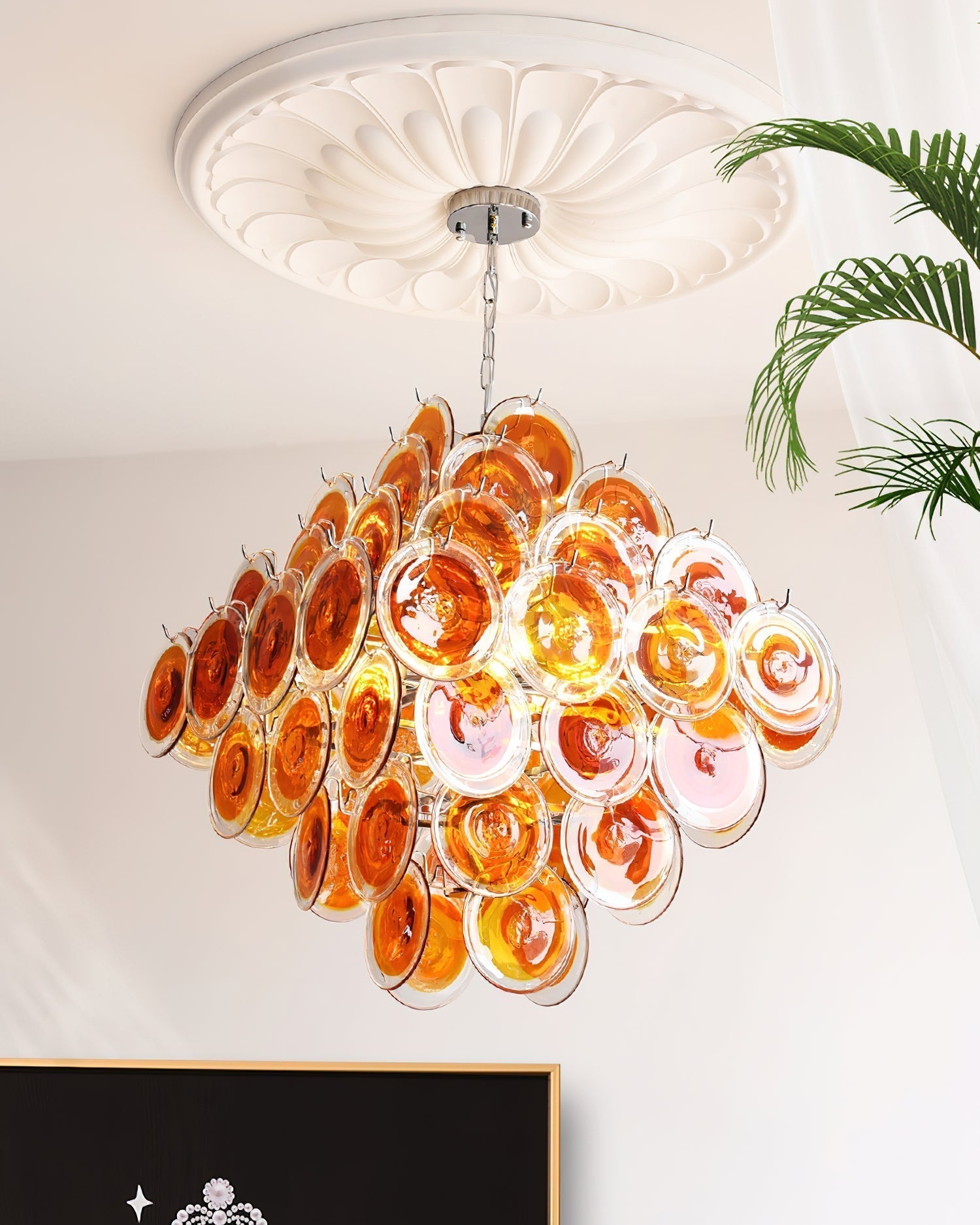 Carmosa Lustre en Verre Luxe