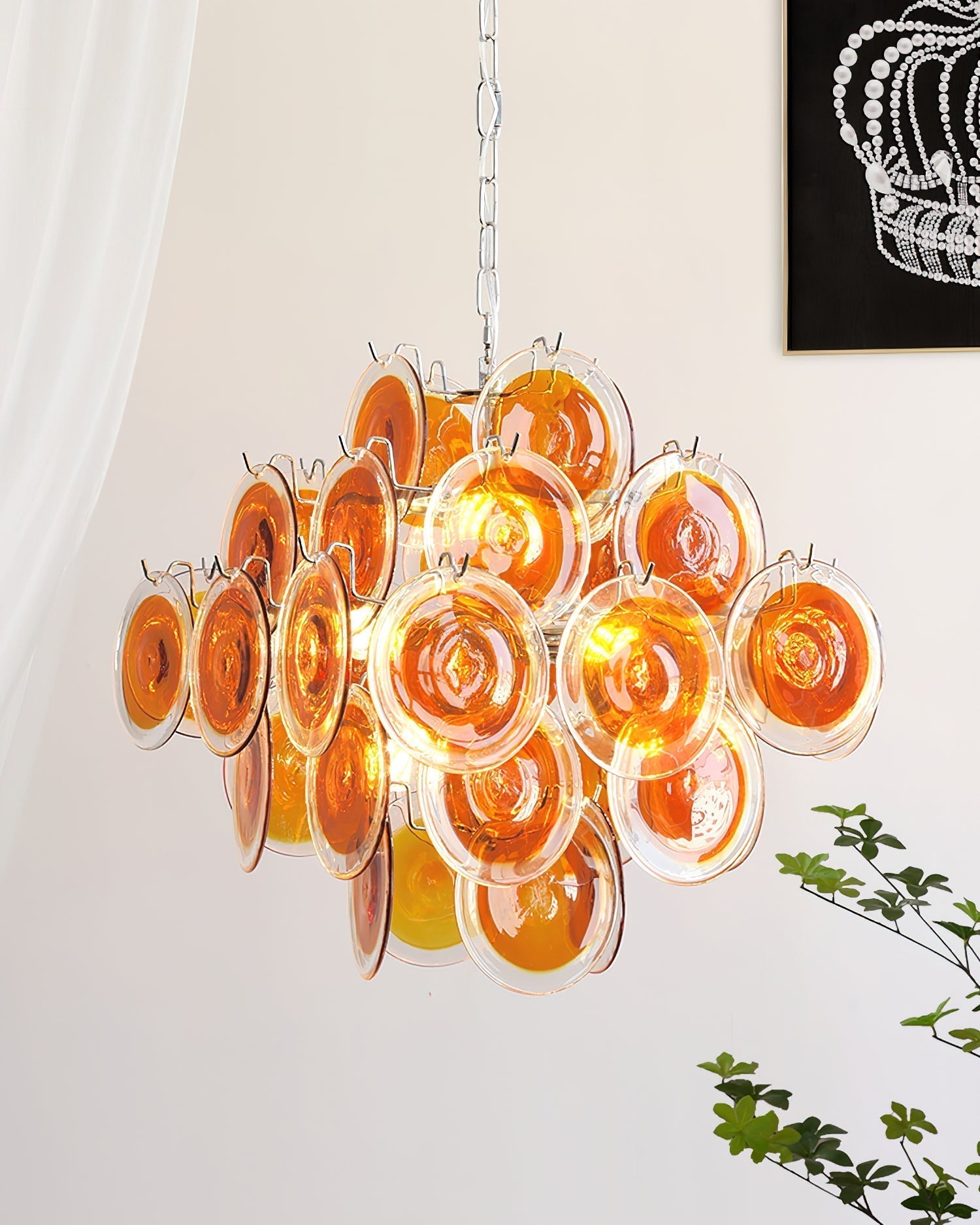 Carmosa Lustre en Verre Luxe