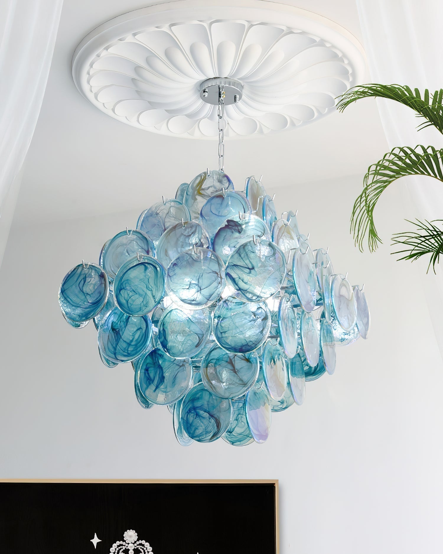Carmosa Lustre en Verre Luxe
