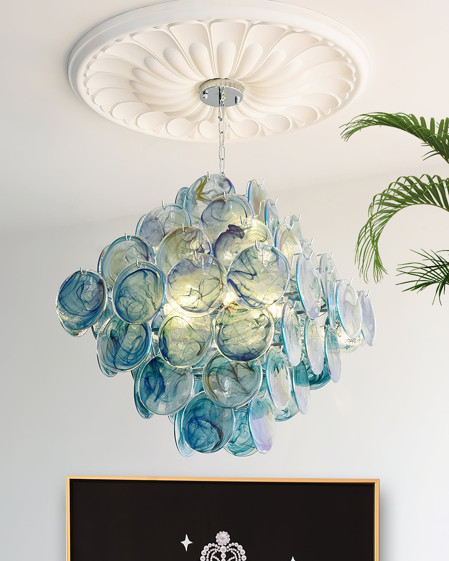 Carmosa Lustre en Verre Luxe