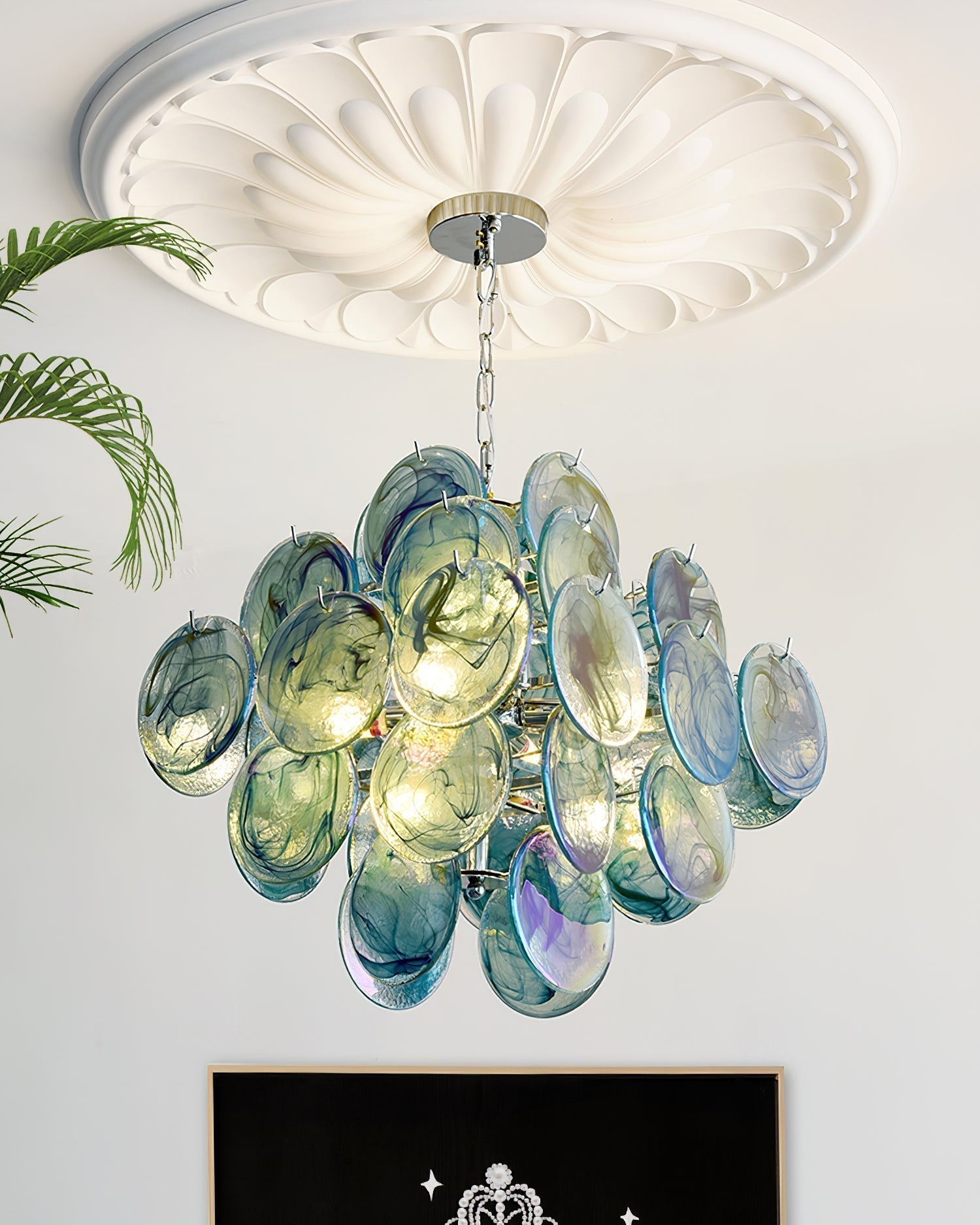 Carmosa Lustre en Verre Luxe