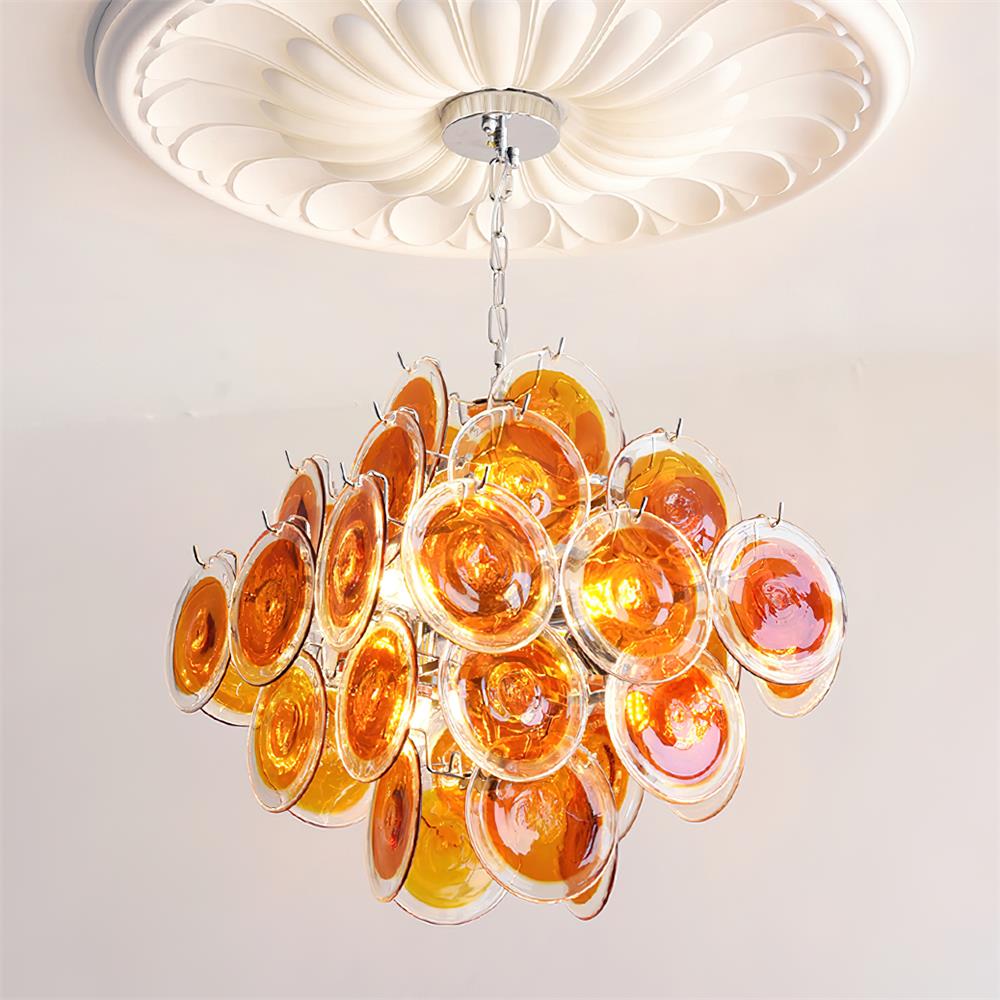 Carmosa Lustre en Verre Luxe