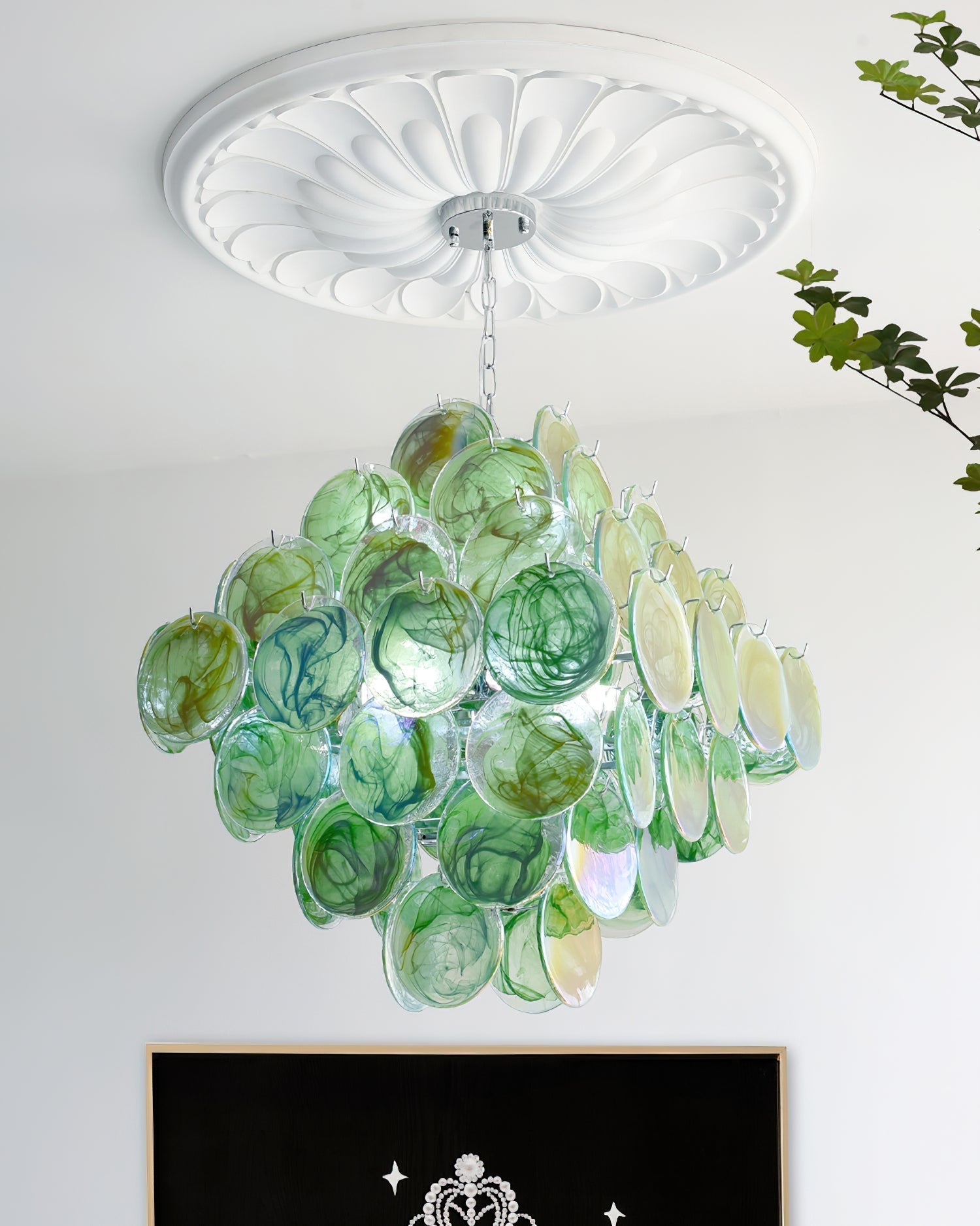 Carmosa Lustre en Verre Luxe