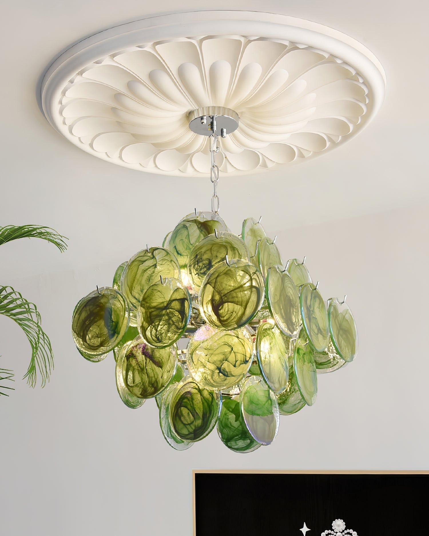 Carmosa Lustre en Verre Luxe