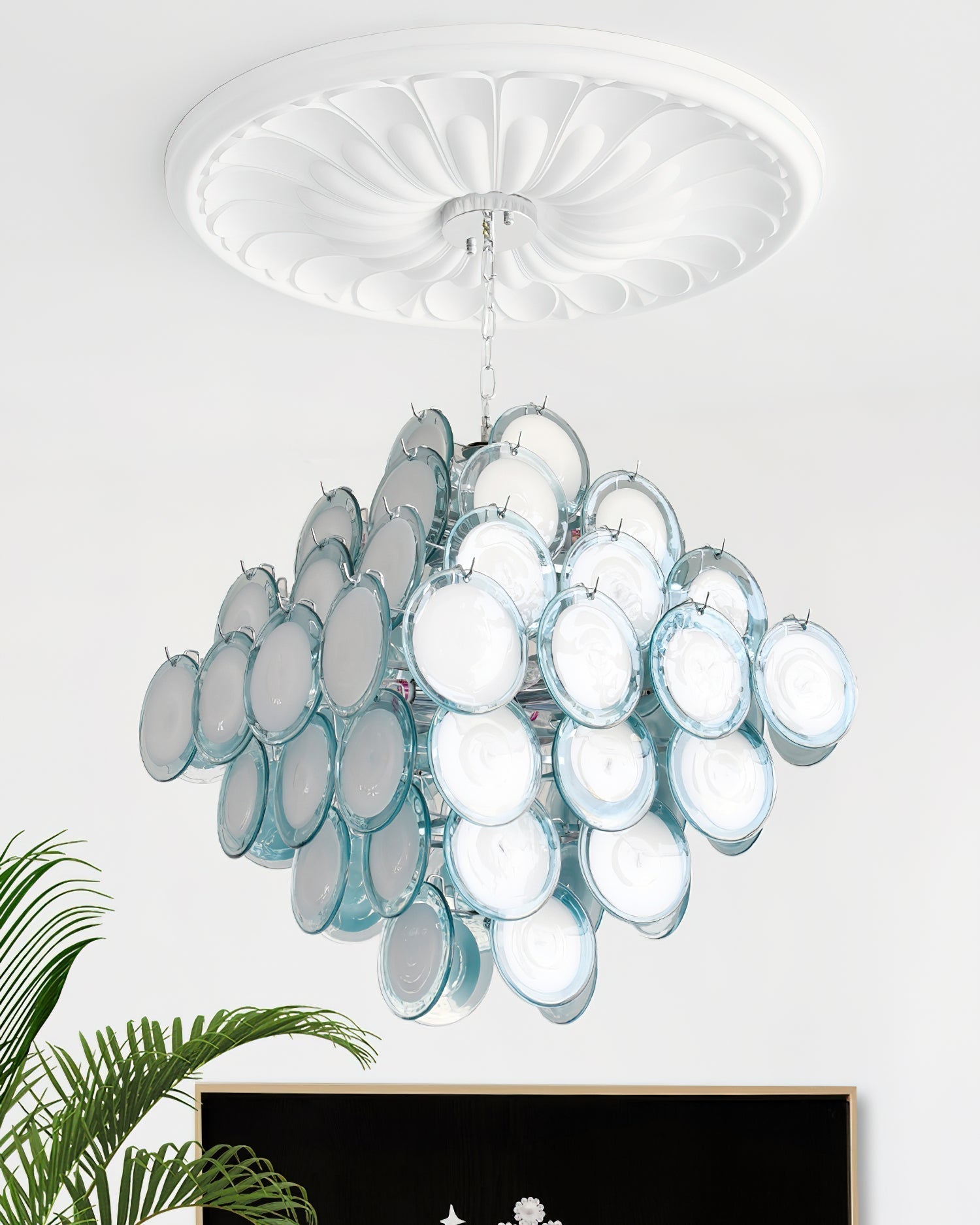 Carmosa Lustre en Verre Luxe