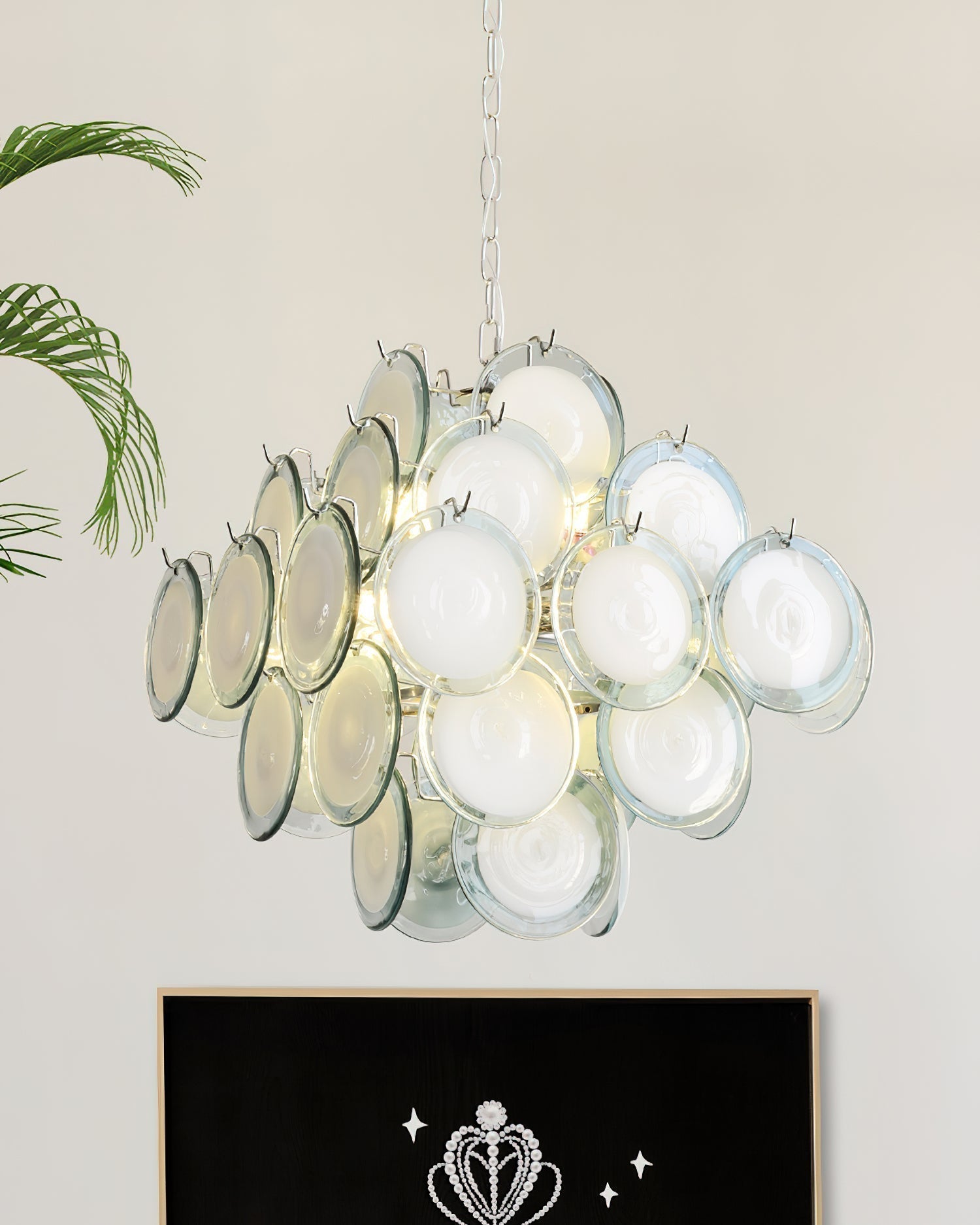Carmosa Lustre en Verre Luxe