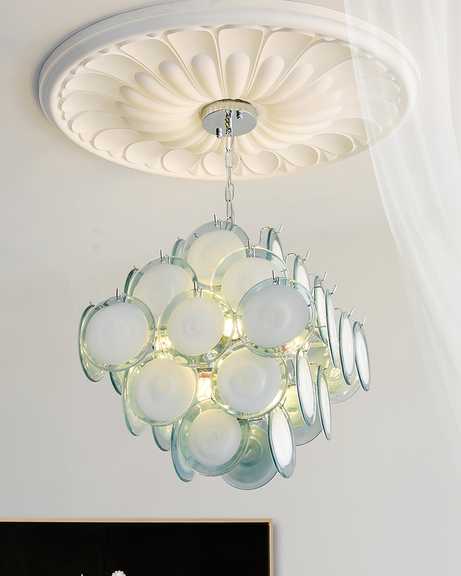 Carmosa Lustre en Verre Luxe