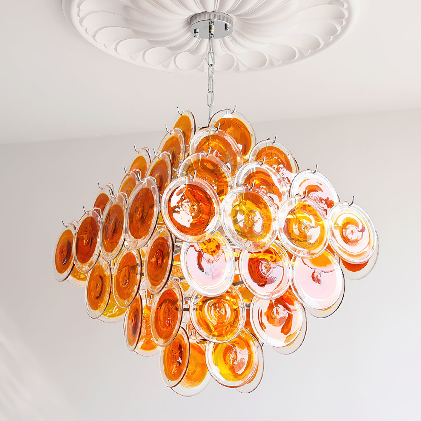 Carmosa Lustre en Verre Luxe