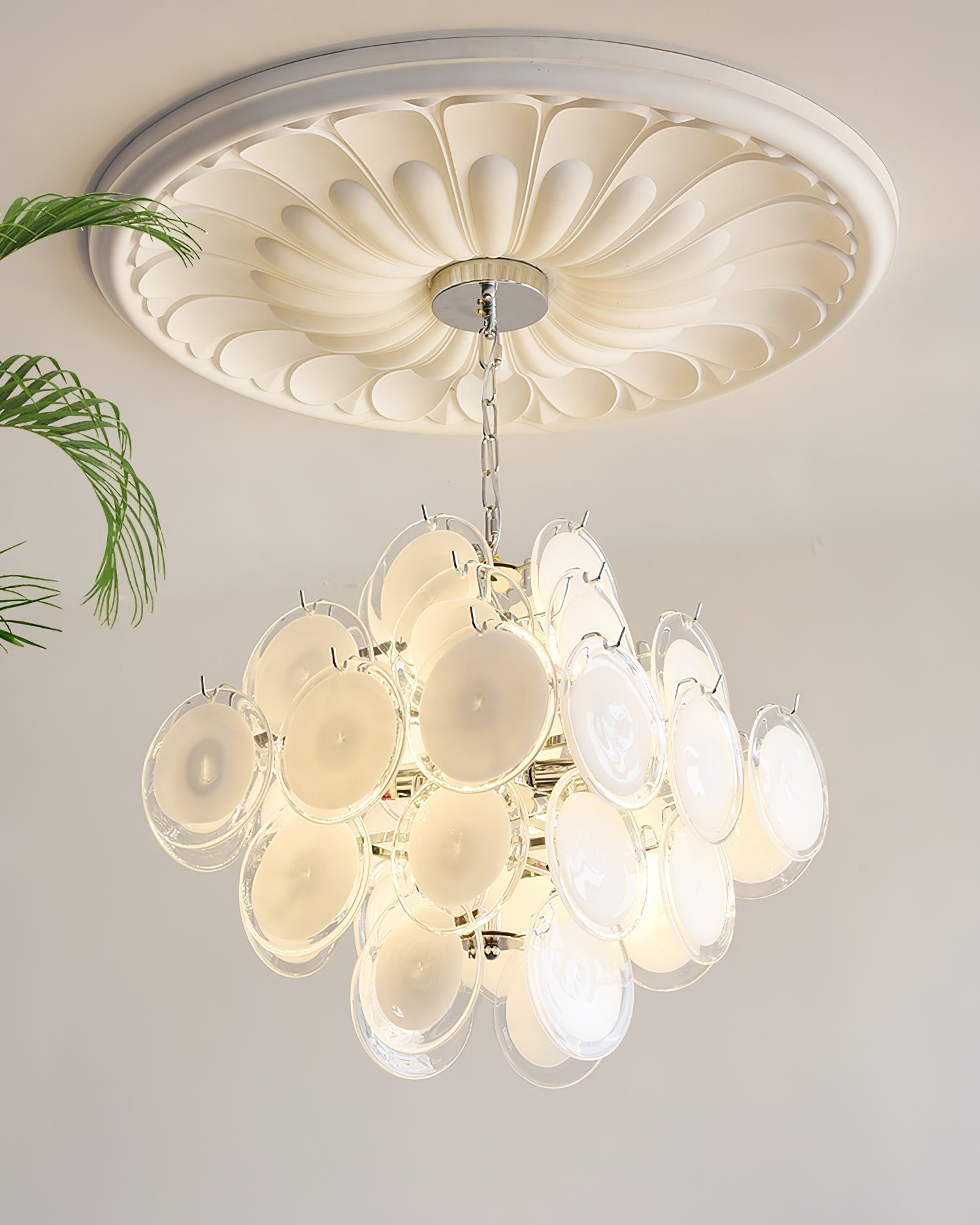 Carmosa Lustre en Verre Luxe