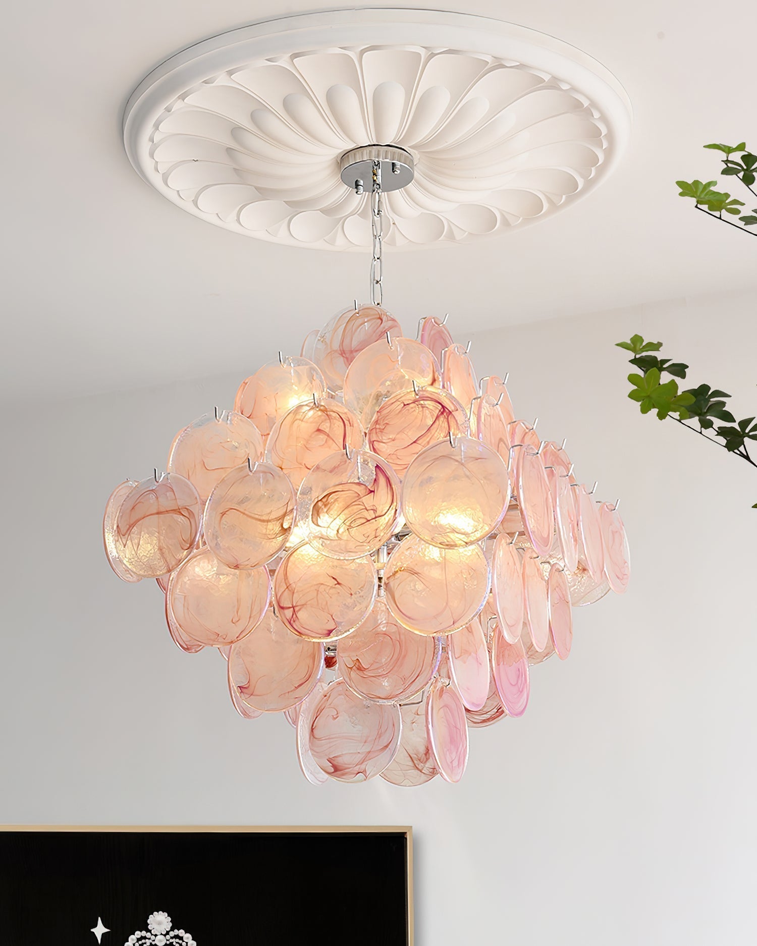 Carmosa Lustre en Verre Luxe