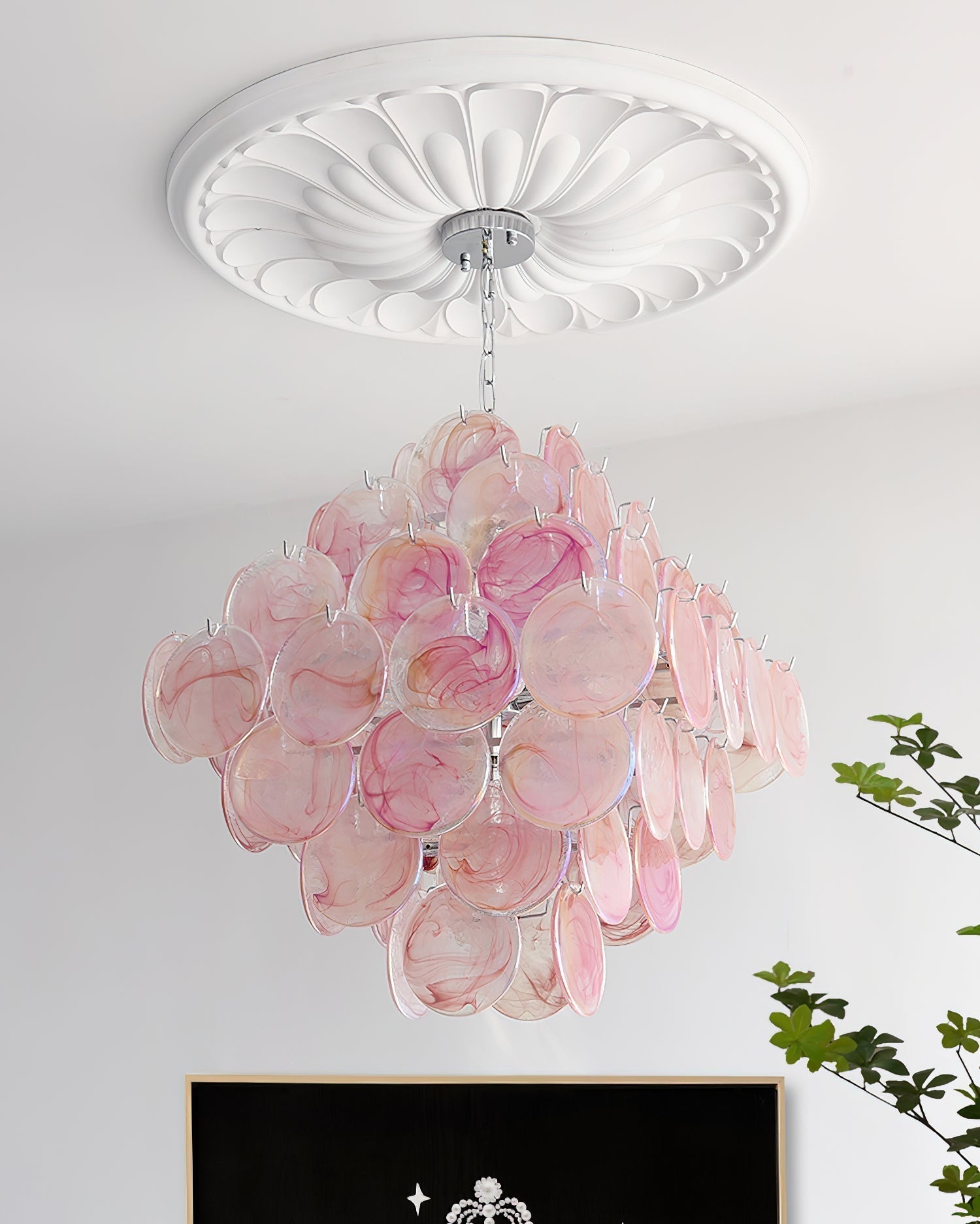 Carmosa Lustre en Verre Luxe