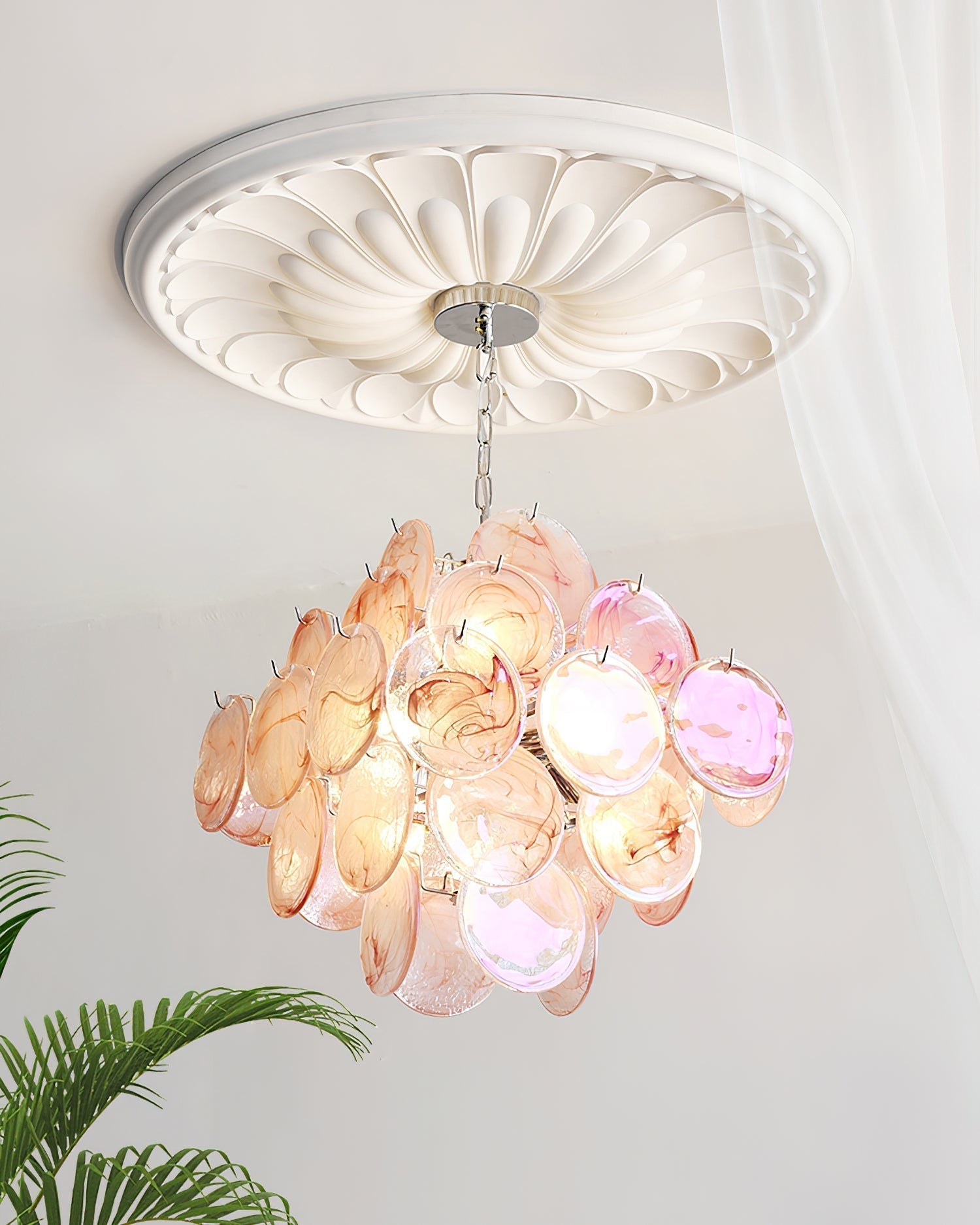 Carmosa Lustre en Verre Luxe