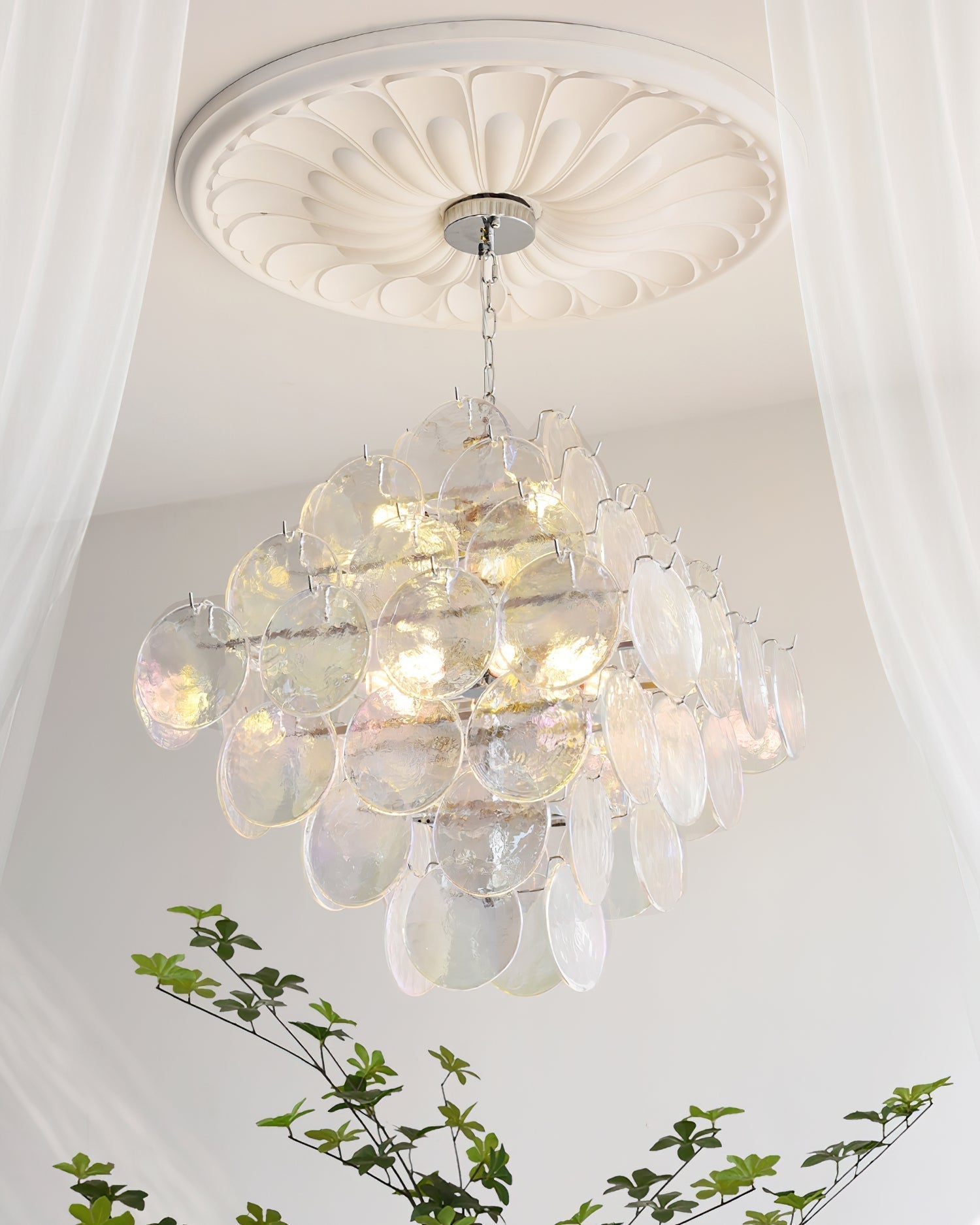 Carmosa Lustre en Verre Luxe