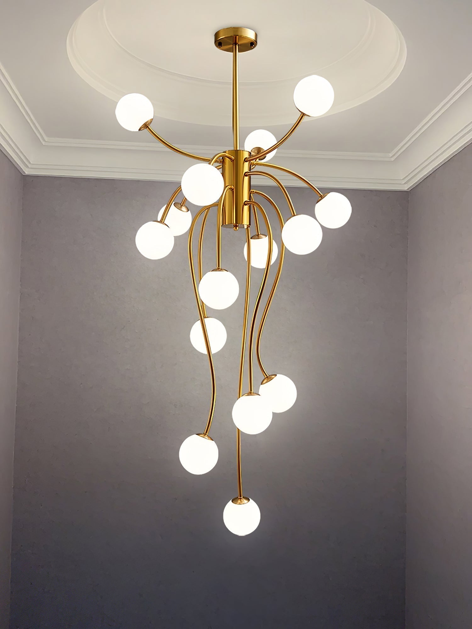 Astralyn Lustre en Laiton Globe
