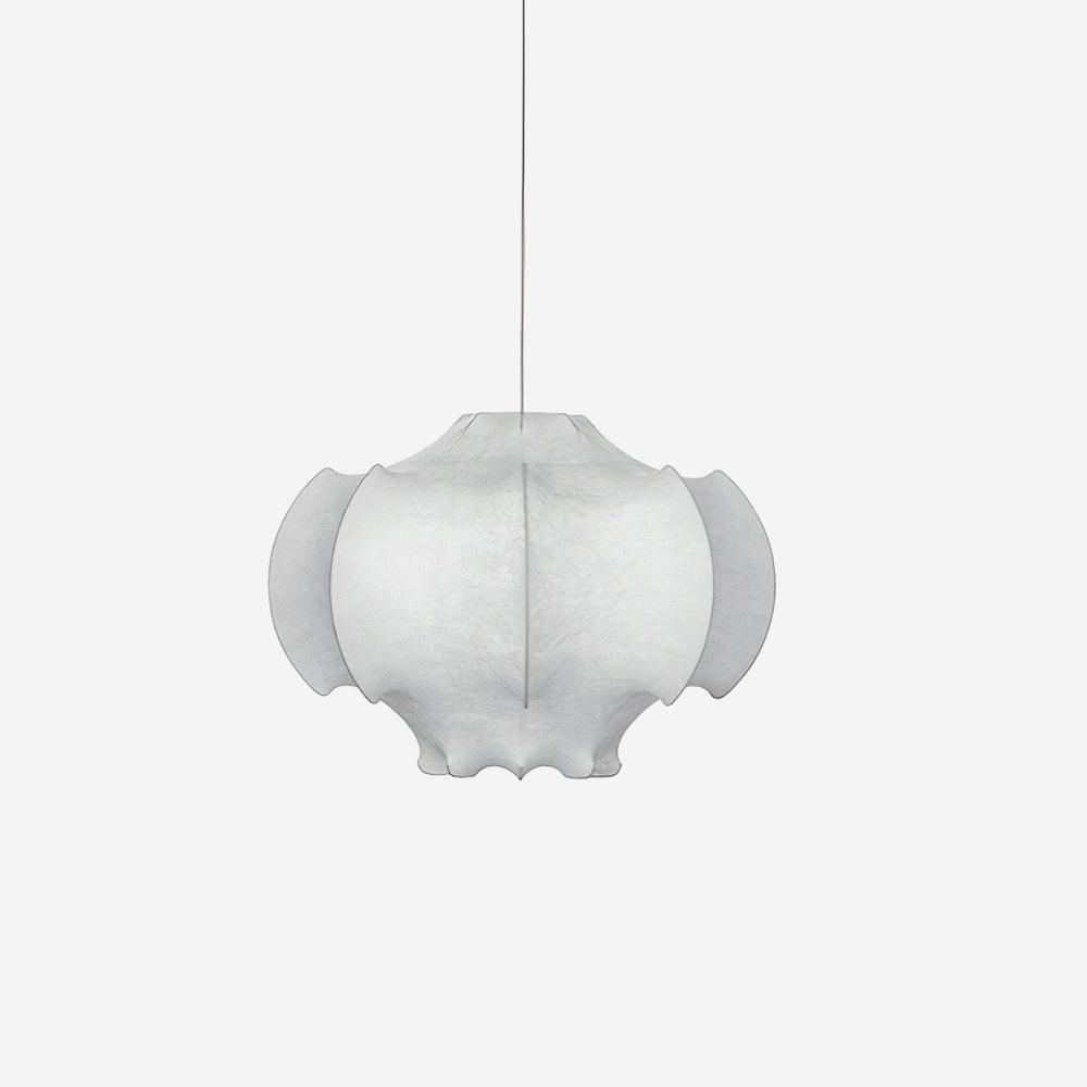 Skapa Lustre Pendentif Forme Douce Courbée Plissée