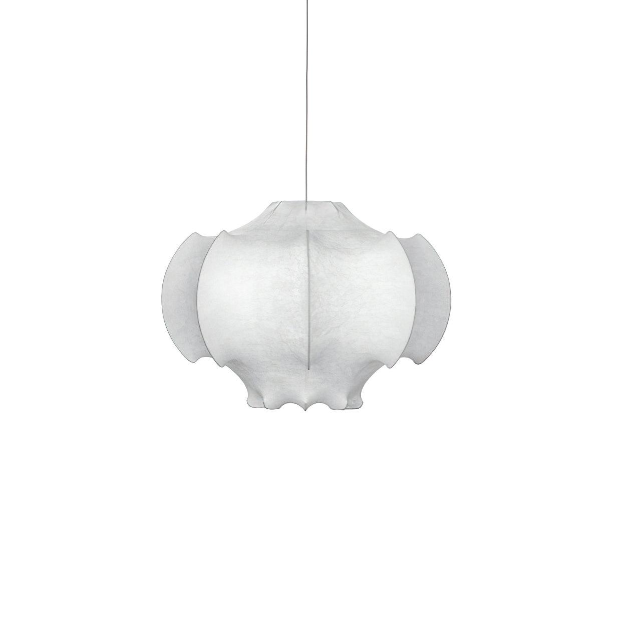 Skapa Lustre Pendentif Forme Douce Courbée Plissée