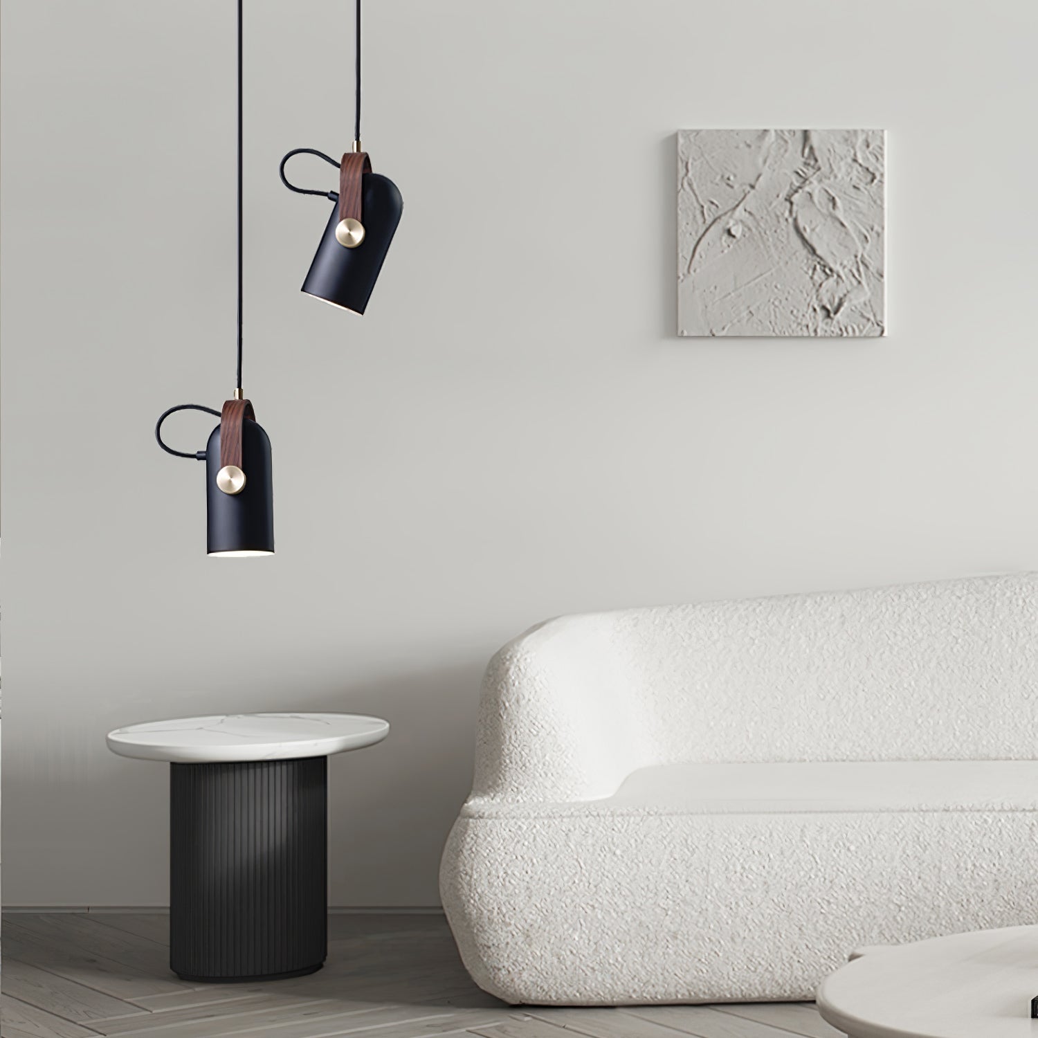 Lunaire Suspension Industrielle
