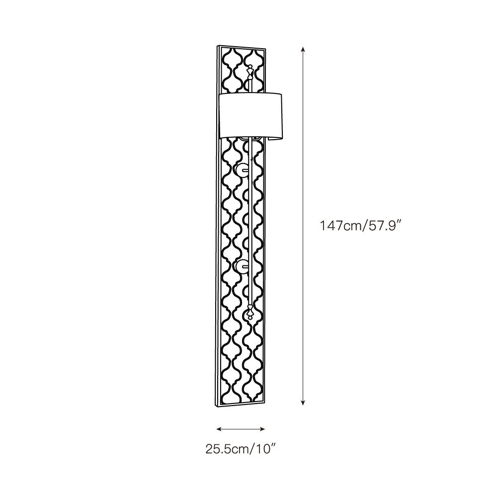 Echo Applique Murale en Bois et Tissu à Créativité Panneau